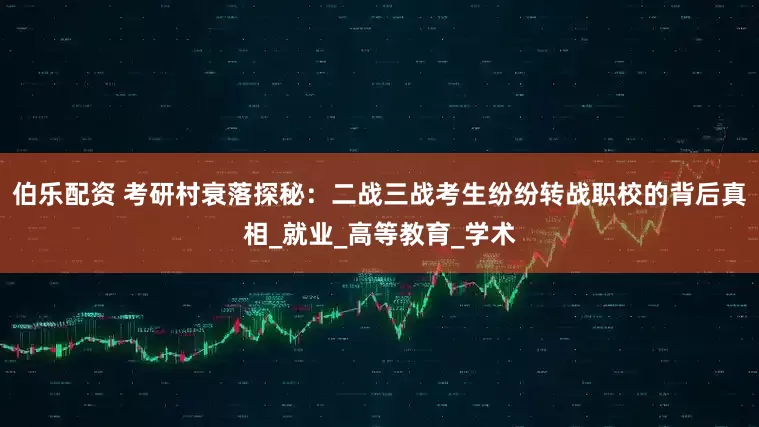 伯乐配资 考研村衰落探秘：二战三战考生纷纷转战职校的背后真相_就业_高等教育_学术