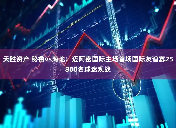 天胜资产 秘鲁vs海地！迈阿密国际主场首场国际友谊赛25800名球迷观战